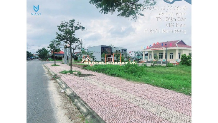 Bán Đất Tại An Dương Vương, Điện Nam Đông, Điện Bàn, Quảng Nam, Giá: 16 triệu/m2,DT: 126 m2( Ngang 6m)